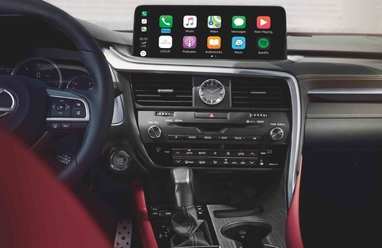 Cabin of 2022 Lexus RX