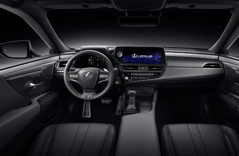 dashboard view of the 2022 Lexus ES Sedan