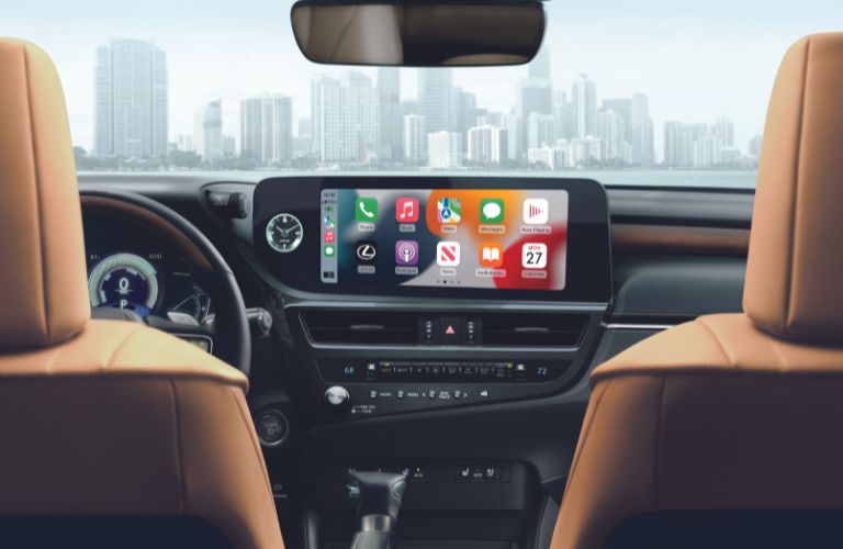 Touchscreen of the 2023 Lexus ES