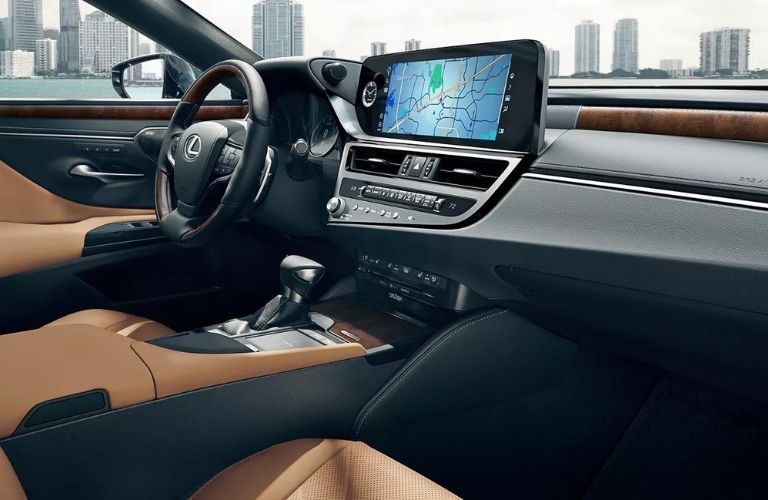 Interior of the 2023 Lexus ES