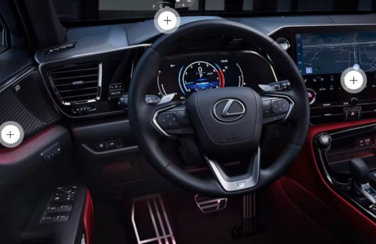 2023 Lexus NX 250 AWD steering wheel