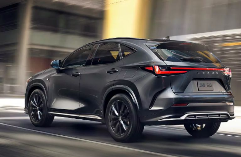 2023 Lexus NX 250 AWD rear quarter view