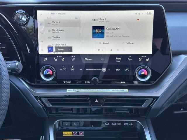 2026 Lexus TX 500h F SPORT Performance Premium