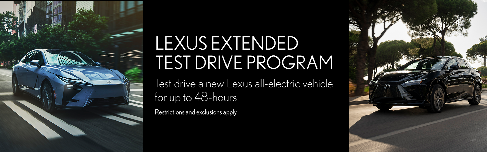 Lexus Extended Test Drive Program