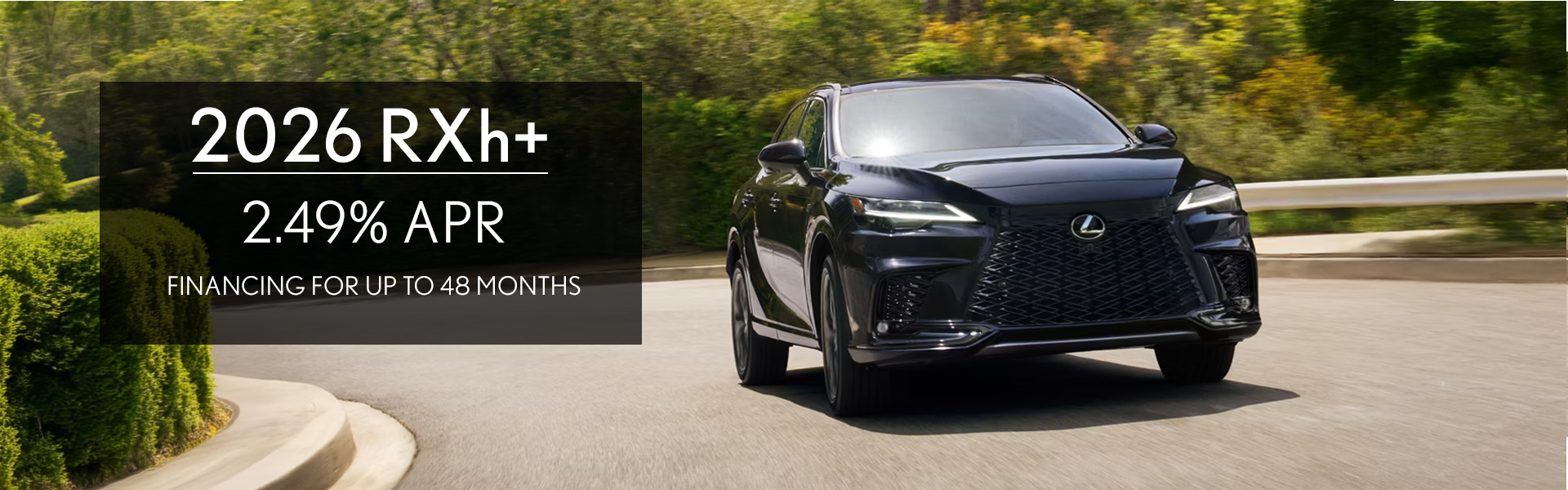 Lexus RXh+ Offer