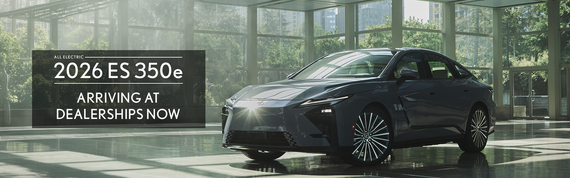 ES arriving at dealerships