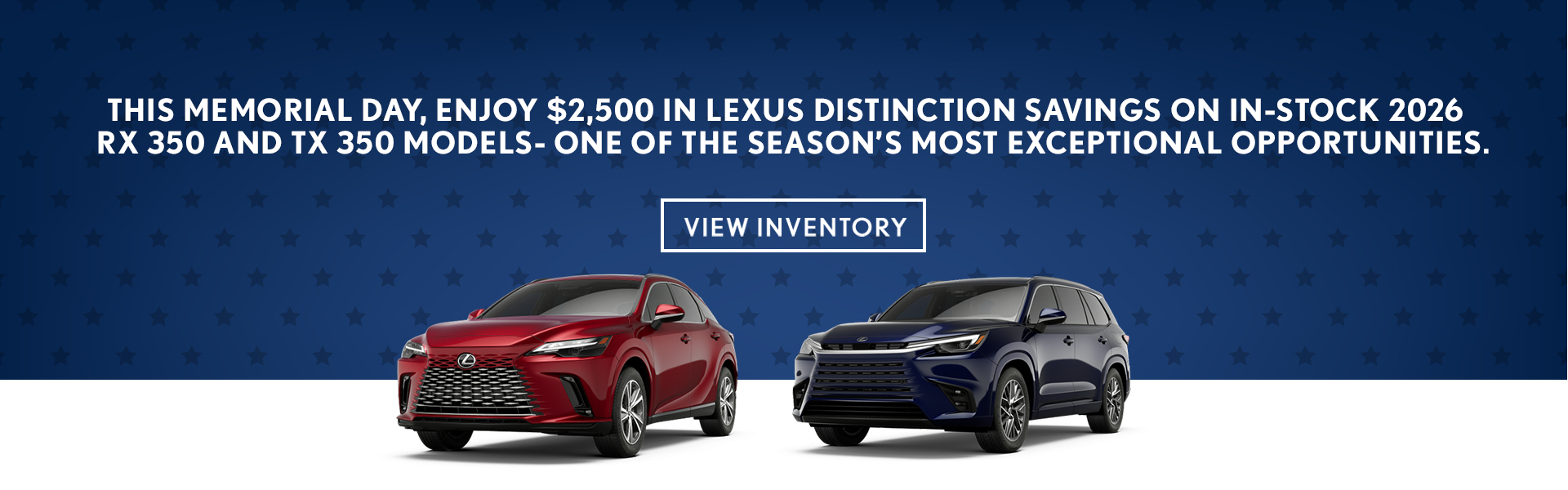 Memorial Day Savings